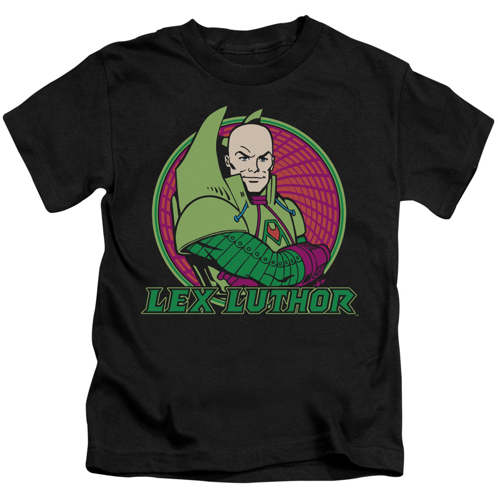 DC Comics Lex Luthor Juvenile Kids Youth T Shirt Black 