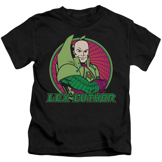 DC Comics Lex Luthor Juvenile Kids Youth T Shirt Black 