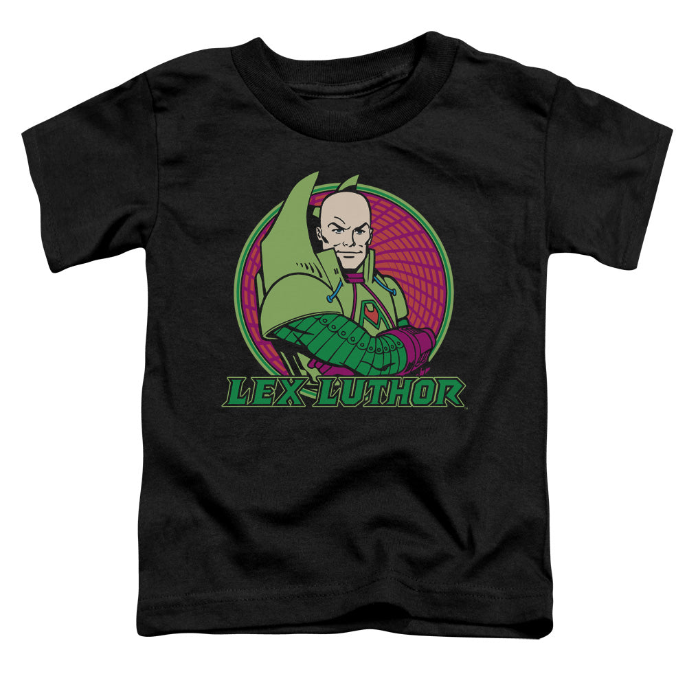 DC Comics Lex Luthor Toddler Kids Youth T Shirt Black