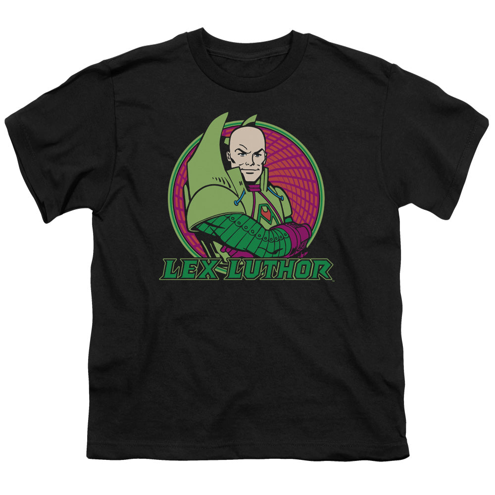 DC Comics Lex Luthor Kids Youth T Shirt Black