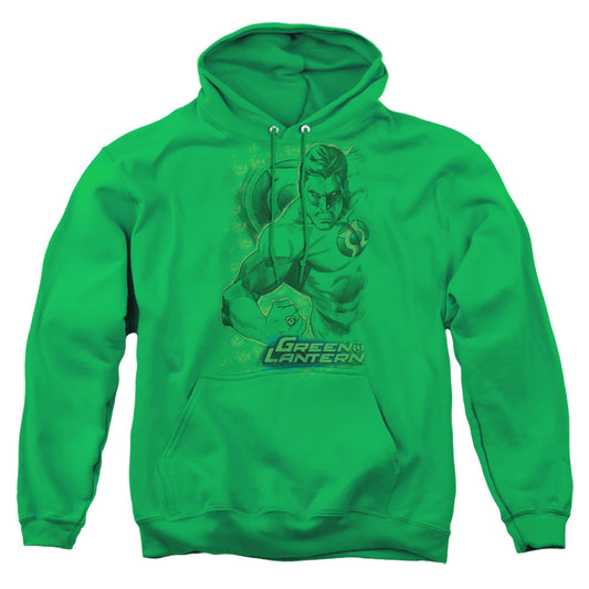Dc Pencil Energy Mens Hoodie Kelly Green Officially Licensed