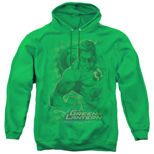DC Comics Pencil Energy Mens Hoodie Kelly Green