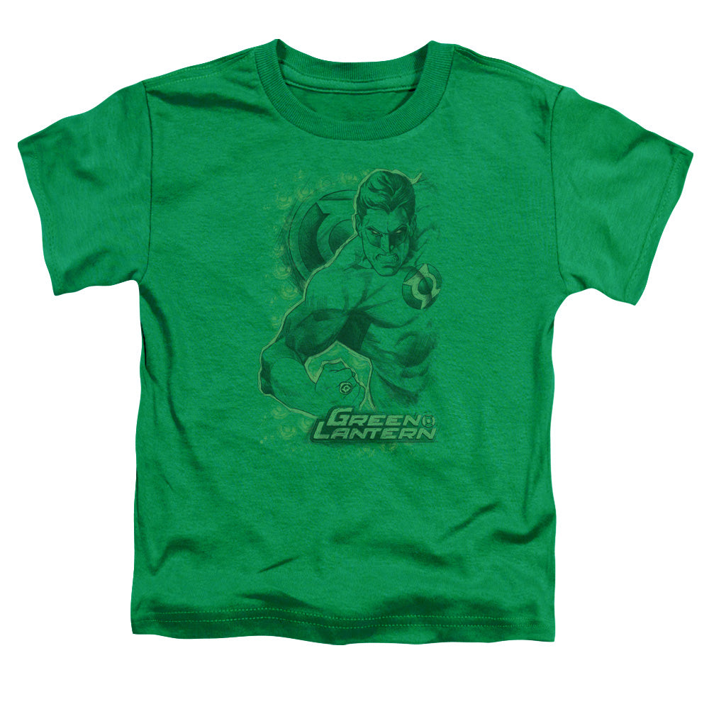 DC Comics Pencil Energy Toddler Kids Youth T Shirt Kelly Green