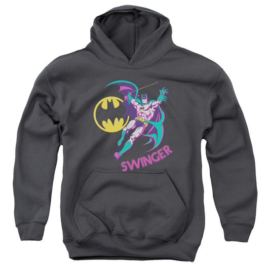 DC Comics Swinger Kids Youth Hoodie Charcoal