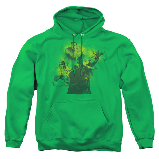 Dco Spray Sketch League Mens Hoodie Kelly Green Officially Licensed