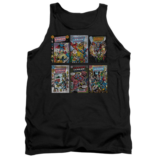 DC Comics DC Comics Covers Mens Tank Top Shirt Black