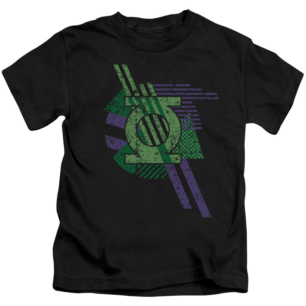 DC Comics Lantern Shapes Juvenile Kids Youth T Shirt Black 