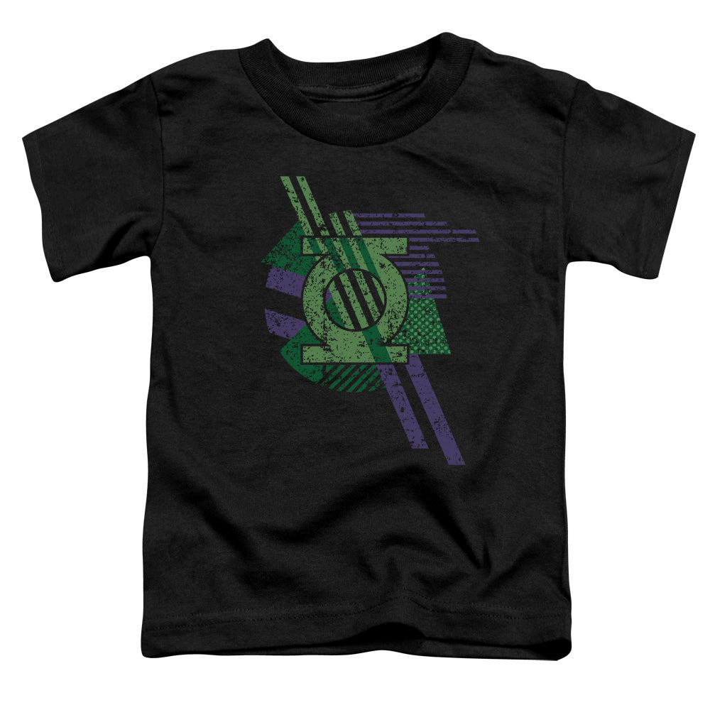 DC Comics Lantern Shapes Toddler Kids Youth T Shirt Black
