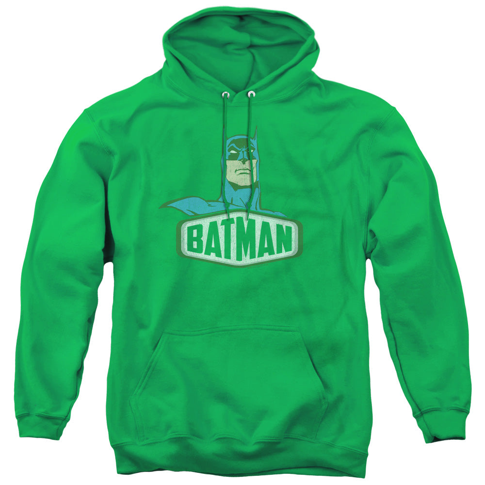 DC Comics Batman Sign Mens Hoodie Kelly Green