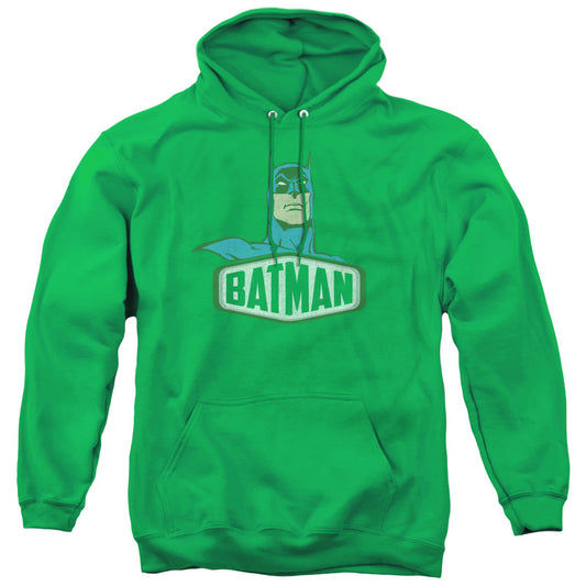 DC Comics Batman Sign Mens Hoodie Kelly Green