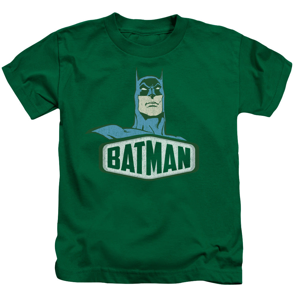 DC Comics Batman Sign Juvenile Kids Youth T Shirt Kelly Green 