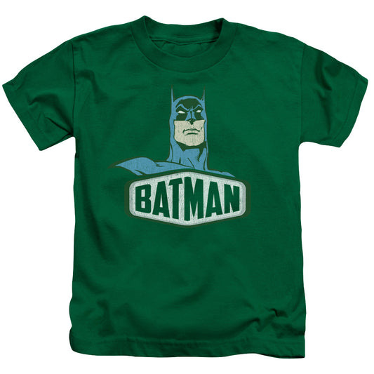 DC Comics Batman Sign Juvenile Kids Youth T Shirt Kelly Green 