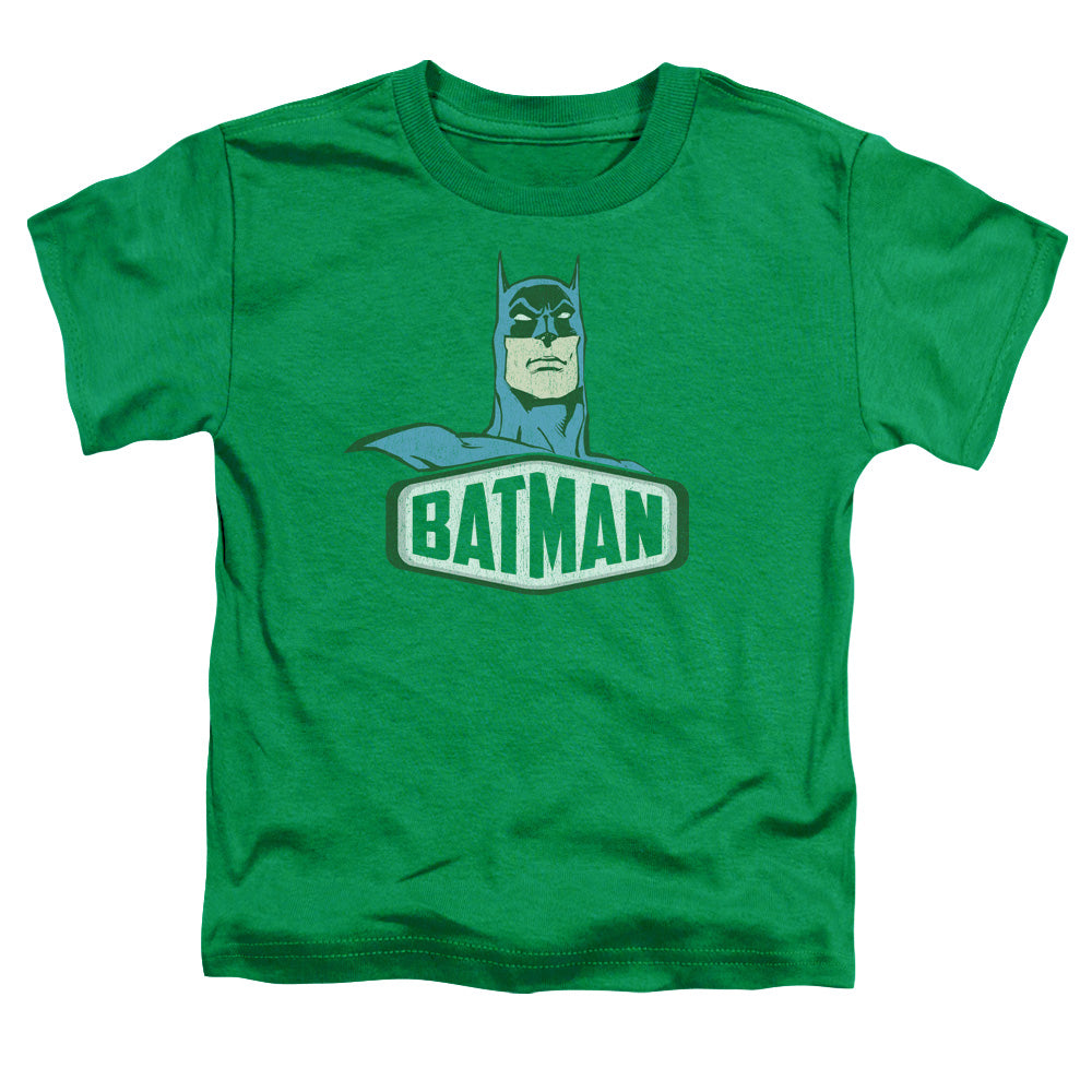 DC Comics Batman Sign Toddler Kids Youth T Shirt Kelly Green
