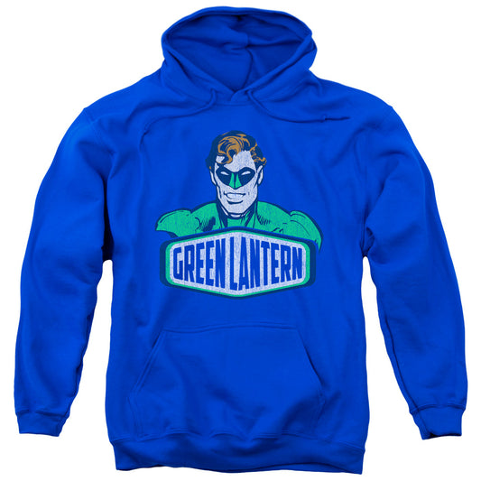 DC Comics Green Lantern Sign Mens Hoodie Royal Blue