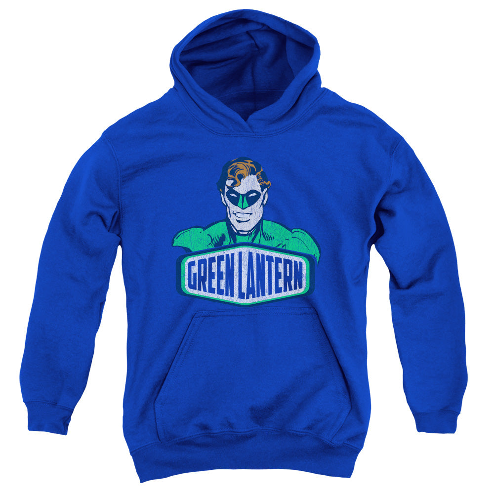 DC Comics Green Lantern Sign Kids Youth Hoodie Royal