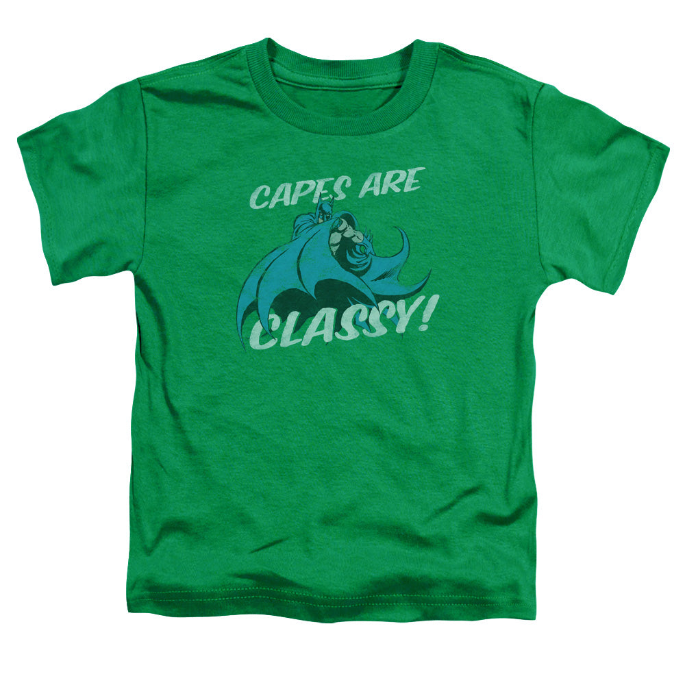 DC Comics Classy Toddler Kids Youth T Shirt Kelly Green