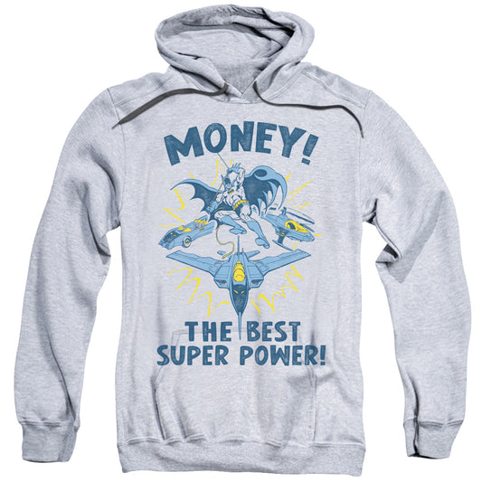 DC Comics Money Mens Hoodie Athletic Heather