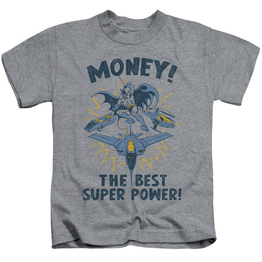 DC Comics Money Juvenile Kids Youth T Shirt Athletic Heather 