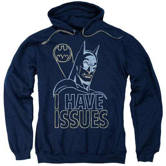 DC Comics Issues Mens Hoodie Navy Blue