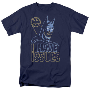 DC Comics Issues Mens T Shirt Navy Blue