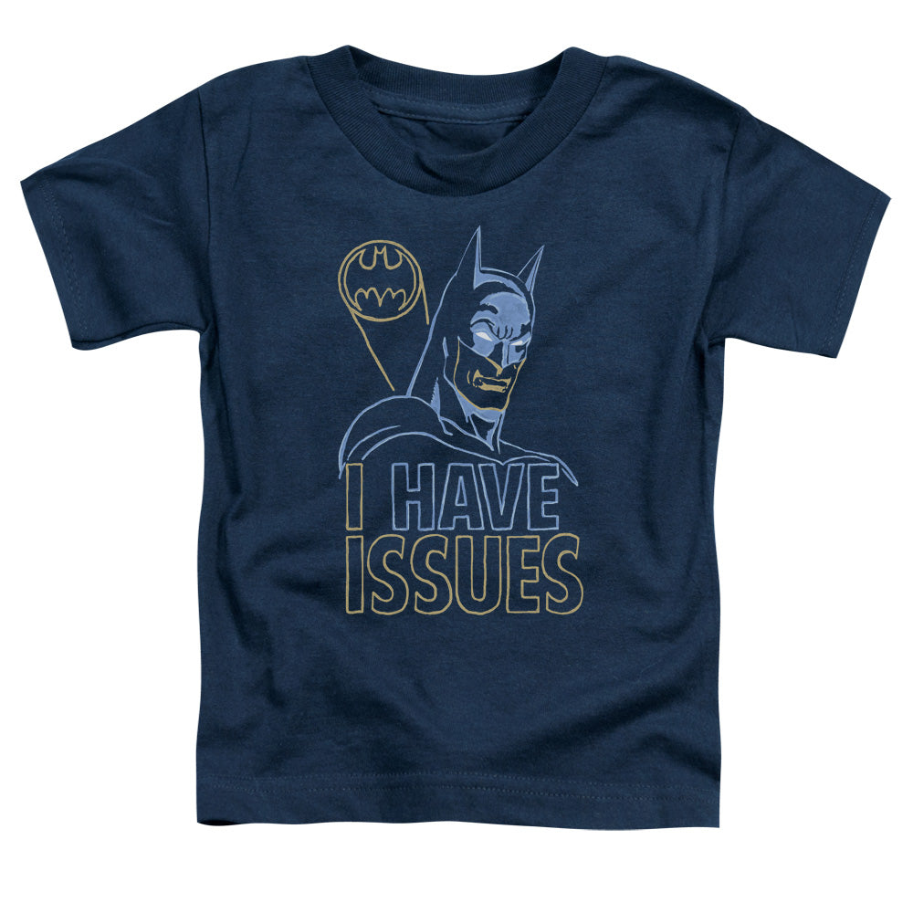 DC Comics Issues Toddler Kids Youth T Shirt Navy Blue