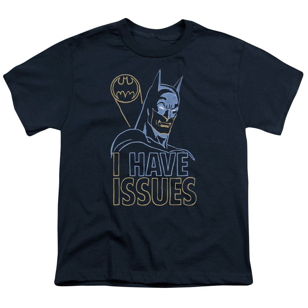 DC Comics Issues Kids Youth T Shirt Navy Blue
