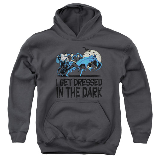 DC Comics Get Dressed Kids Youth Hoodie Charcoal