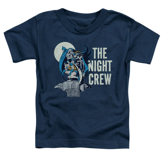 DC Comics Night Crew Toddler Kids Youth T Shirt Navy Blue