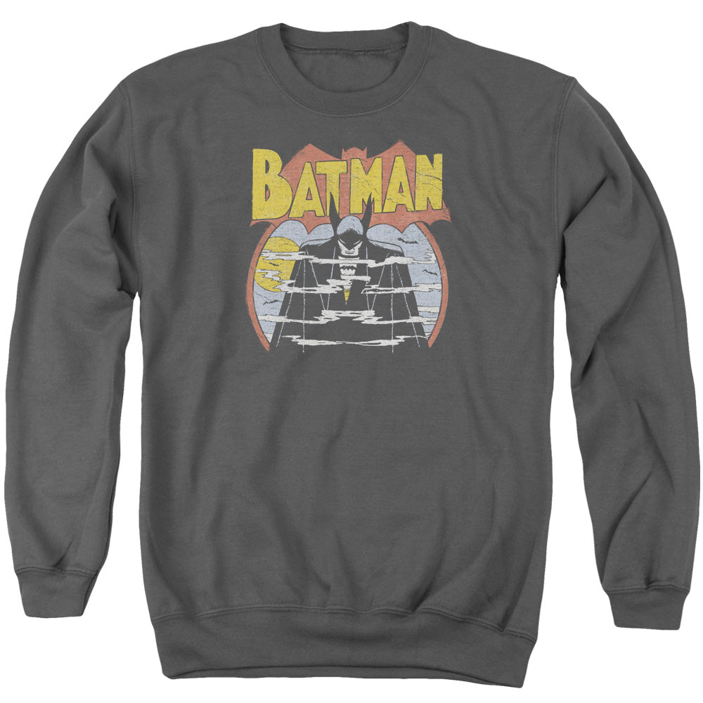 DC Comics Foggy Mens Crewneck Sweatshirt Charcoal
