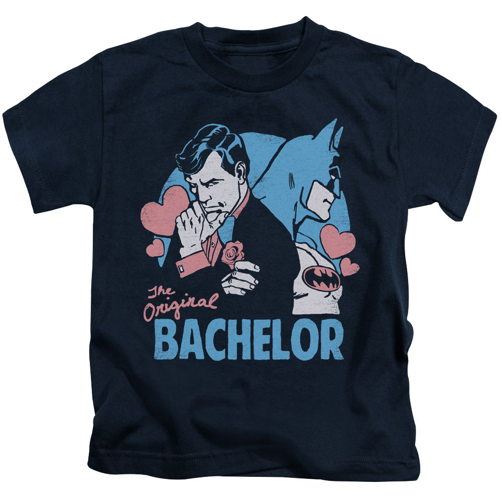DC Comics Bachelor Juvenile Kids Youth T Shirt Navy Blue 