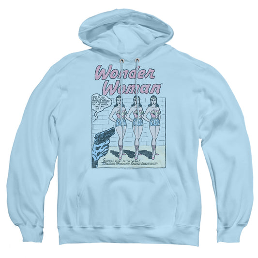 Dc Multiple Ww Mens Hoodie Light Blue Officially Licensed