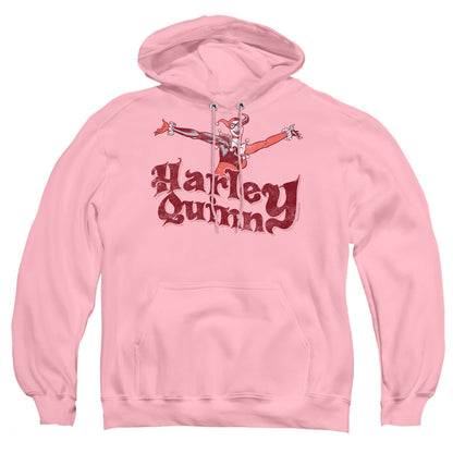 Dc Harley Hop Vintage Mens Hoodie Pink Officially Licensed