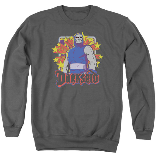 DC Comics Darkseid Stars Mens Crewneck Sweatshirt Charcoal