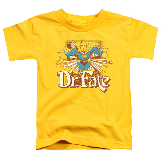 DC Comics Dr Fate Stars Toddler Kids Youth T Shirt Yellow