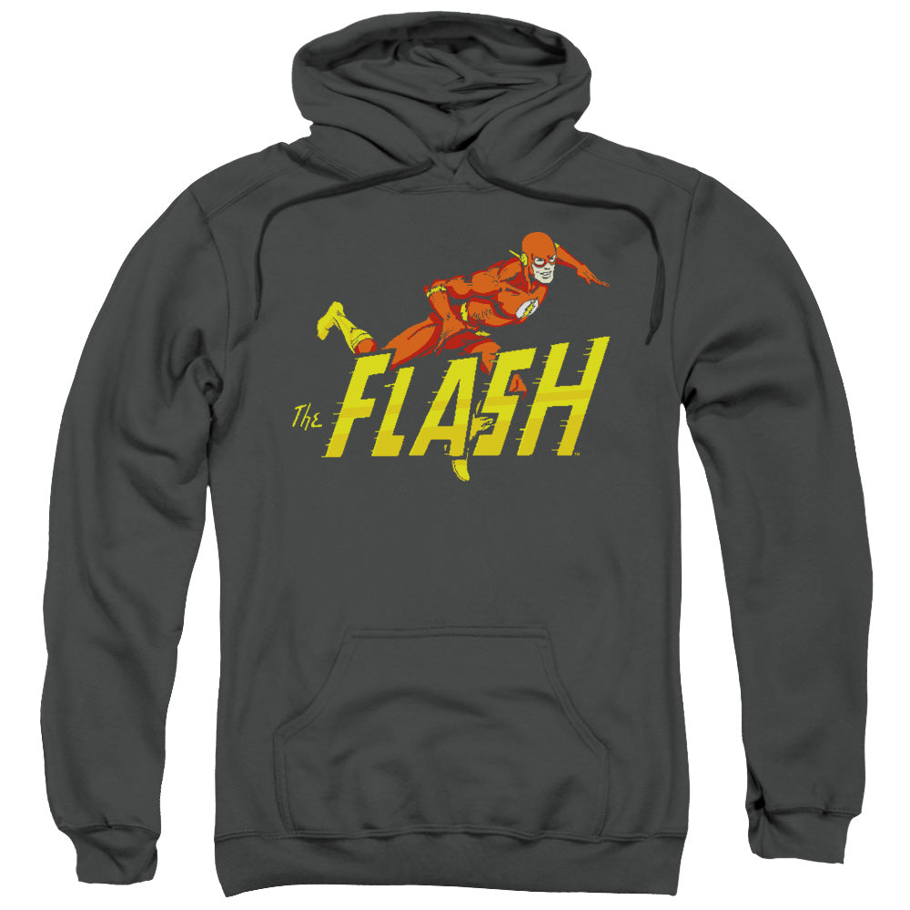 DC Comics Flash 8 Bit Flash Mens Hoodie Black