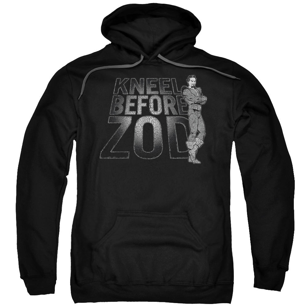 DC Comics Kneel Zod Mens Hoodie Black