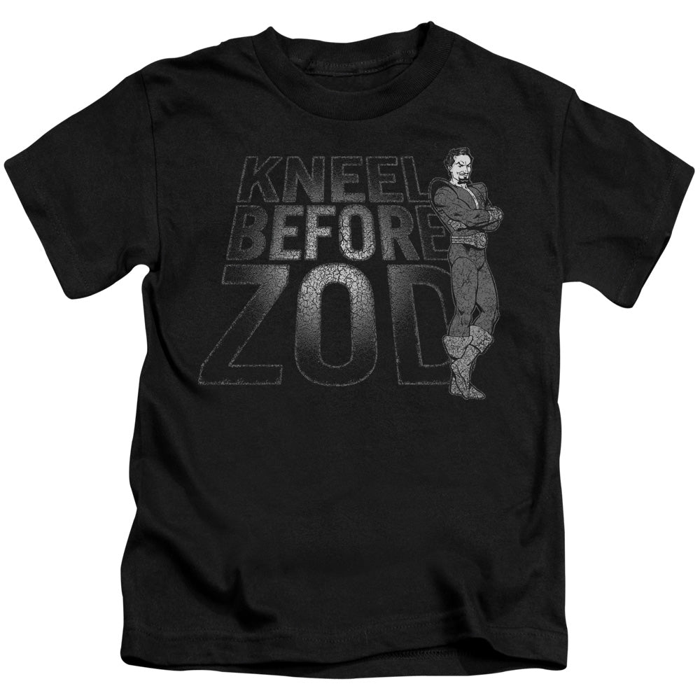 DC Comics Kneel Zod Juvenile Kids Youth T Shirt Black 