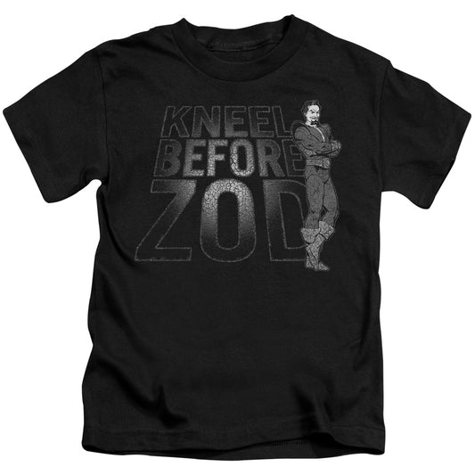 DC Comics Kneel Zod Juvenile Kids Youth T Shirt Black 
