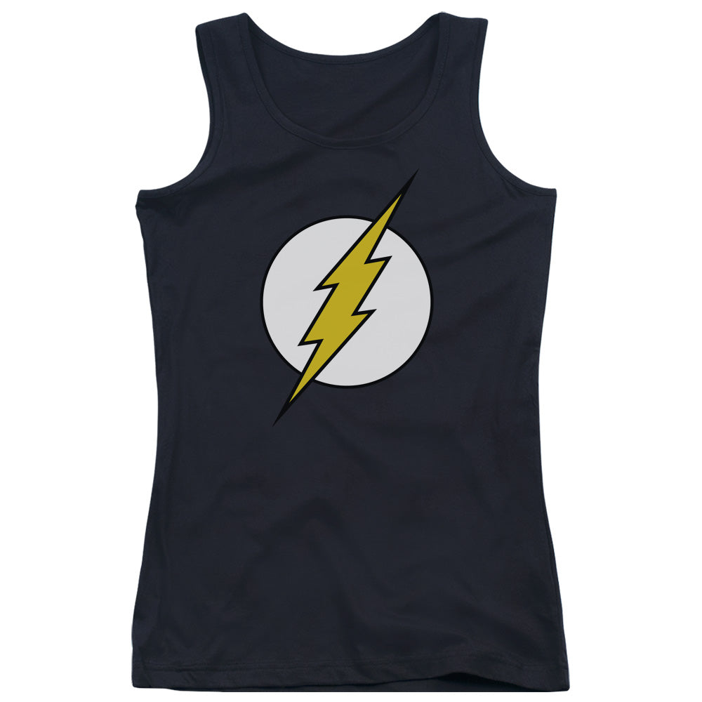 DC Comics Flash Fl Classic Womens Tank Top Shirt Black