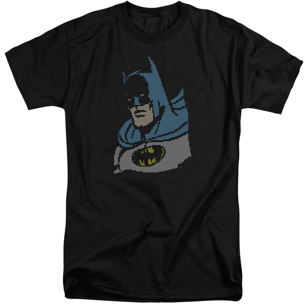 Dc Lite Brite Batman Mens Tall T Shirt Black Officially Licensed