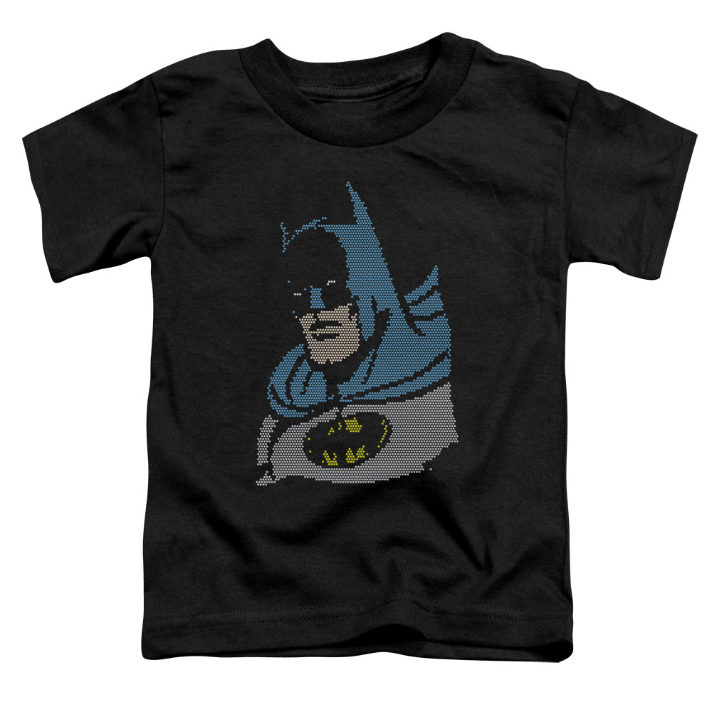 DC Comics Lite Brite Batman Toddler Kids Youth T Shirt Black