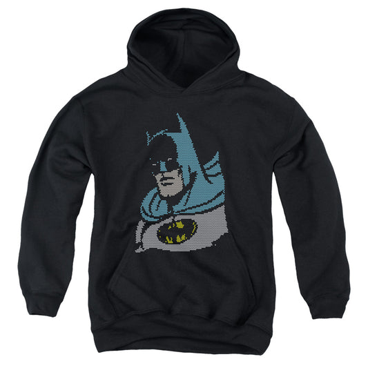 DC Comics Lite Brite Batman Kids Youth Hoodie Black