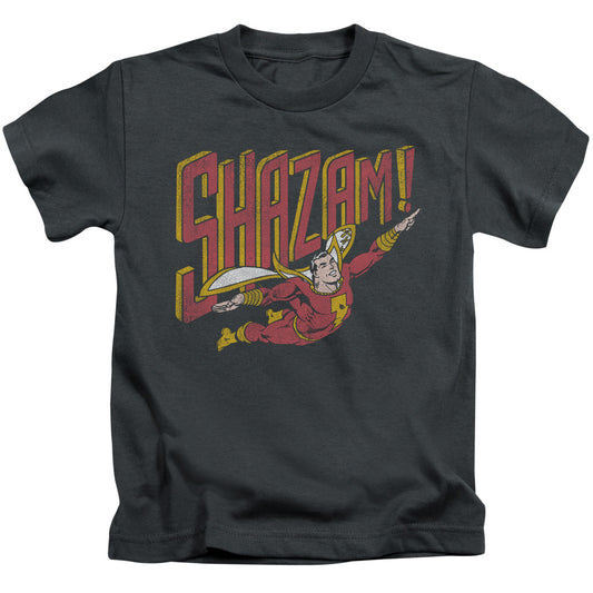 DC Comics Retro Marvel Juvenile Kids Youth T Shirt Charcoal 