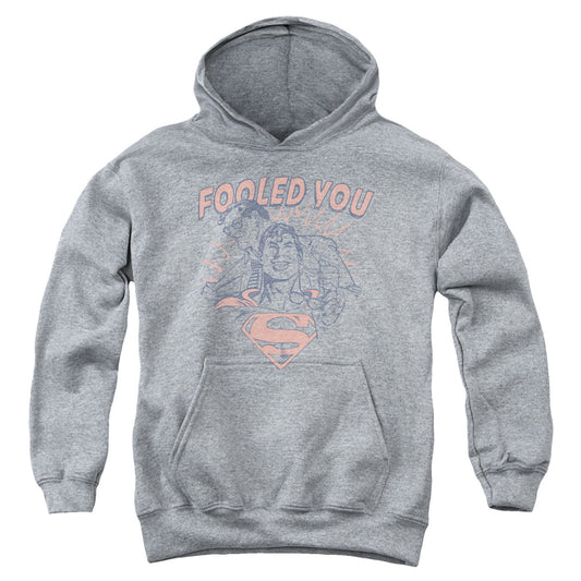DC Comics Fooled You Kids Youth Hoodie Heather