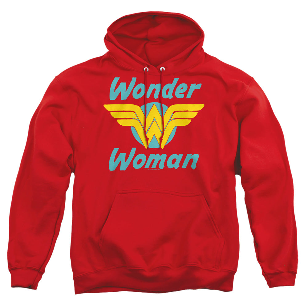 Dc Wonder Wings Mens Hoodie Red Officially Licensed