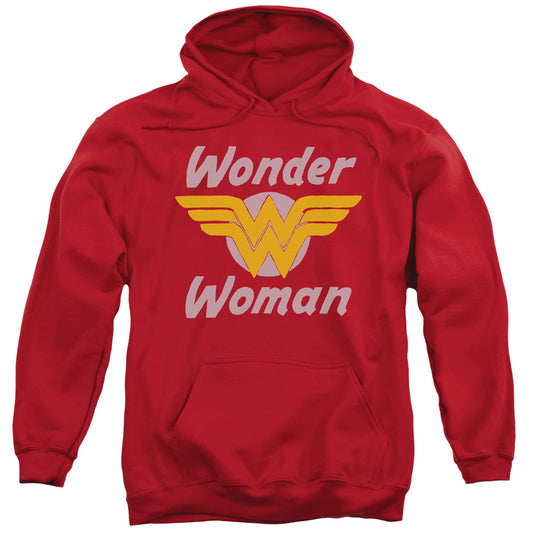 DC Comics Wonder Wings Mens Hoodie Red