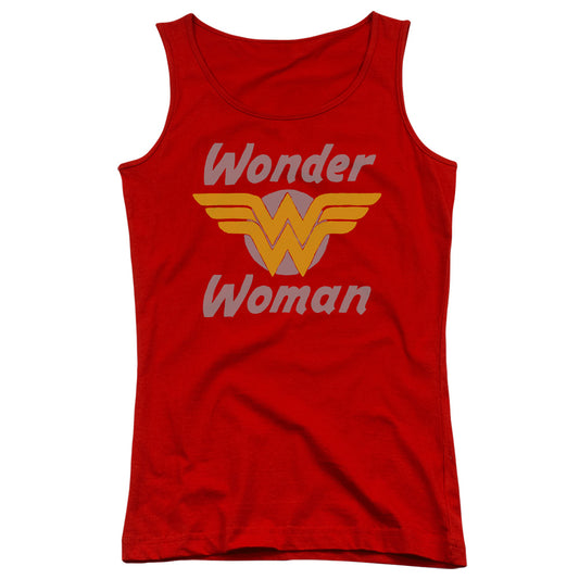 DC Comics Wonder Wings Womens Tank Top Shirt Red