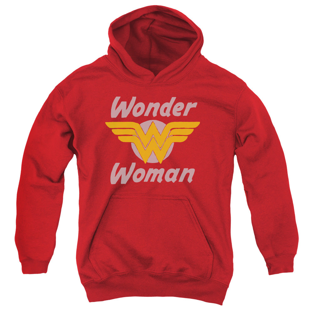 DC Comics Wonder Wings Kids Youth Hoodie Red