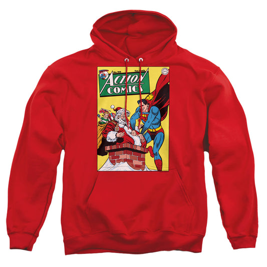 Dc Cover No. 105 Mens Hoodie Red Officially Licensed