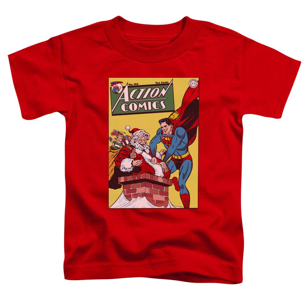 DC Comics Cover No. 105 Toddler Kids Youth T Shirt Red